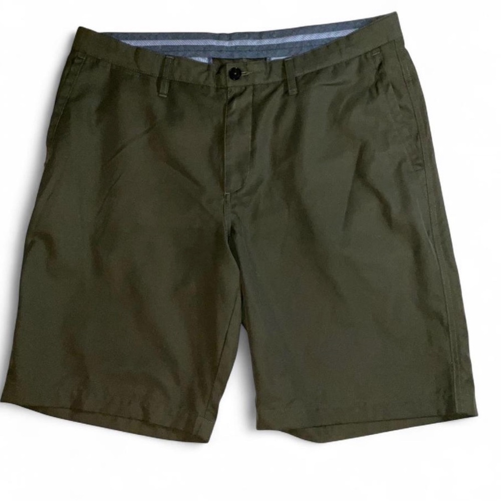 Jamaica Jaxx Green Flat Front Shorts